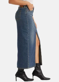 ANKLE COLUMN SKIRT