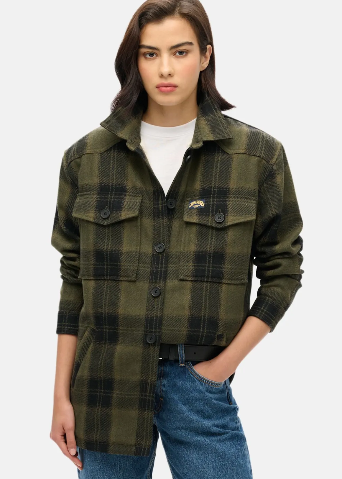 Borg Check Overshirt