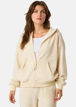 Chenille Lounge Full Zip Hoodie W