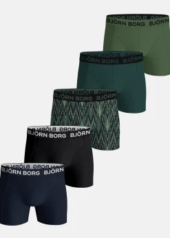 COTTON STRETCH BOXER 5p