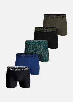 COTTON STRETCH BOXER 5p