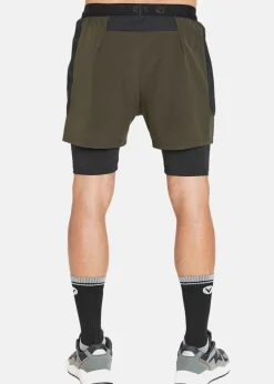 Dylan M 2-in-1 Stretch Shorts
