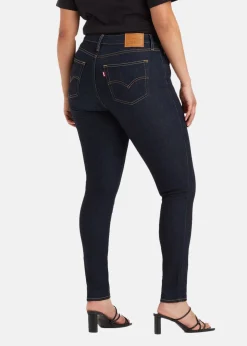 721 HIGH RISE SKINNY BLUE WAVE