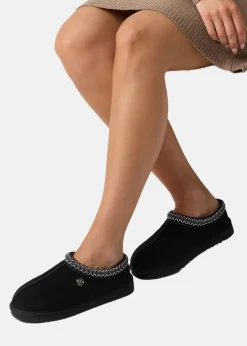 Montana Suede Wool High Rise Slip In W