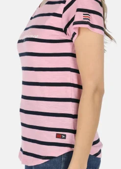 Ocean Stripe Tee W