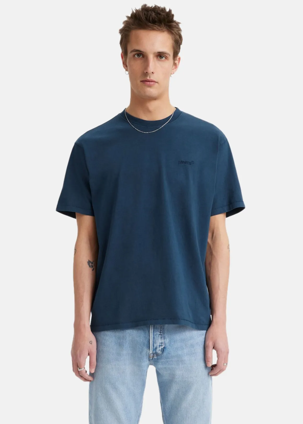 RED TAB VINTAGE TEE WHITE + JE