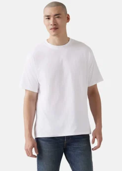 RED TAB VINTAGE TEE WHITE + JE