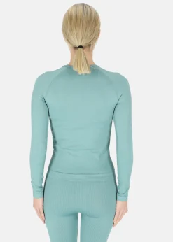 Ribbed Seamless Long Sleeve W