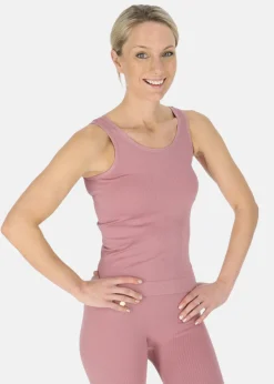 Ribbed Seamless Tank Top W