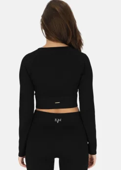 Rib Seamless Cropped Top