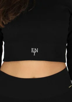 Rib Seamless Cropped Top