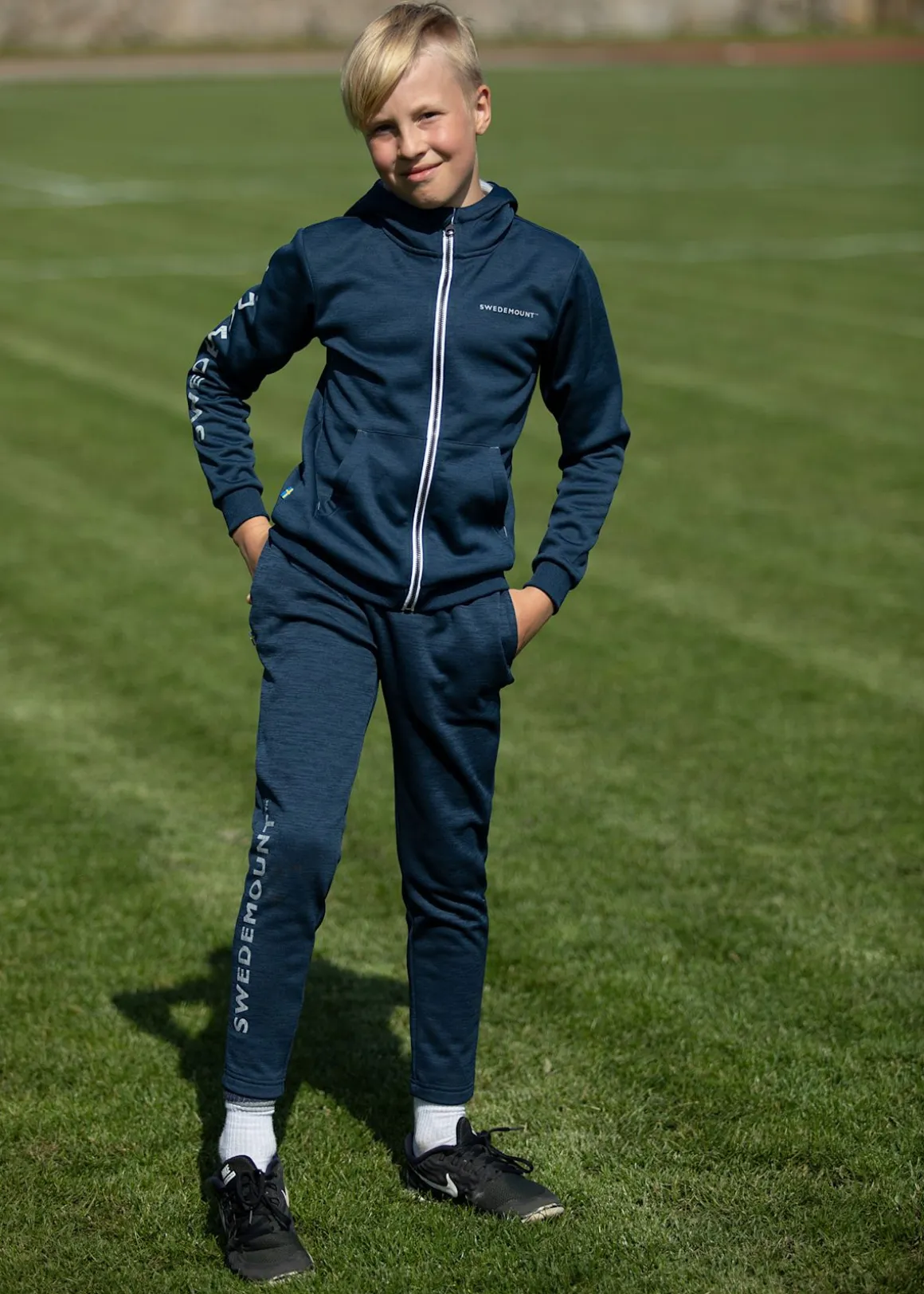 Training Logo Zip Hood JR