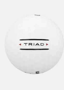 TRIAD GOLF BALL White 12-BALL