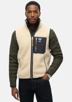 VINTAGE RETRO FLEECE GILET