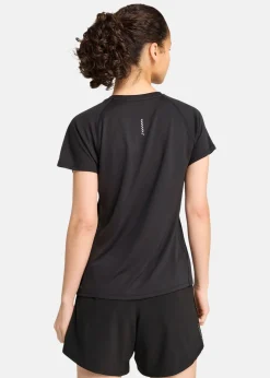 W RUN VELOCITY TEE (POLY)